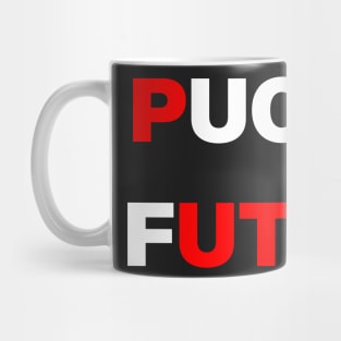 Puck Futin Russia Ukraine Zelenskyy Slava Ukraini funny cool joke design Mug